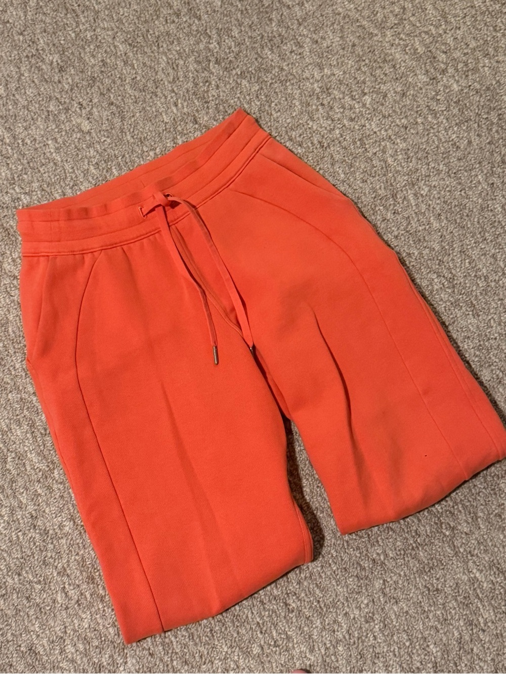 lululemon athletica Orange Track Pants Joggers